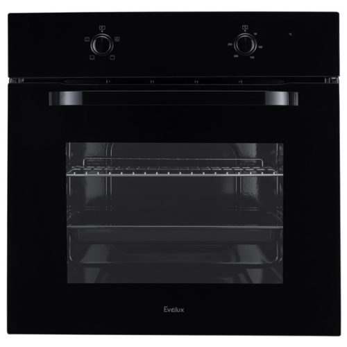 духовка электрическая EVELUX EO 612 EB 60см 4 режима черный