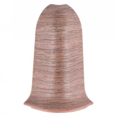 угол наружный для плинтуса ИДЕАЛ Классик 55 Орех  ПВХ