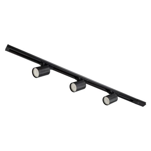 комплект трековой системы SMARTBUY Kit под лампу 3х12Вт GU10 IP20 1м черный