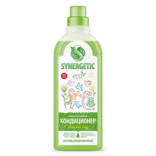 кондиционер для белья SYNERGETIC Райский сад 1л