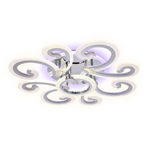 люстра потолочная AMBRELLA Acrylica LED 112Вт 6400К 8400Лм ПДУ хром