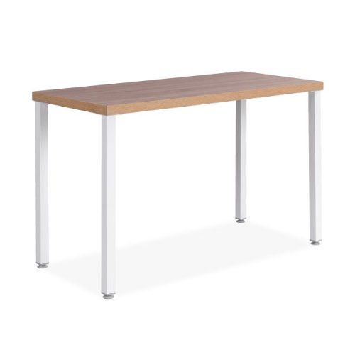 стол письменный Ингар 1/ТТ 1200x750x550мм дуб беленый/белый тамбурат