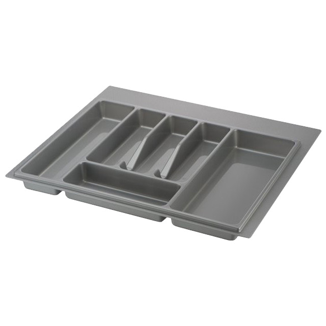 лоток для ложек и вилок 540x490x45мм серый