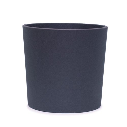 кашпо Кедр Флок 0,58л бетон бордовый