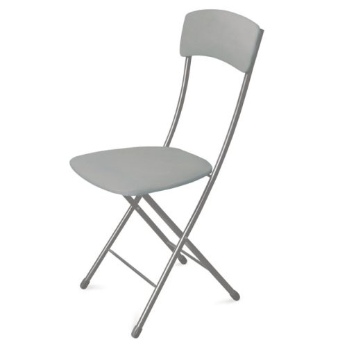 стул складной Ника 2 ССН2 930х395х545мм искусственная кожа темно-серый