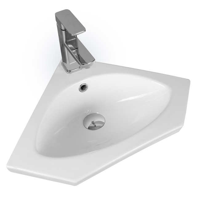 раковина VITARTA Alpha 40см угловая белая