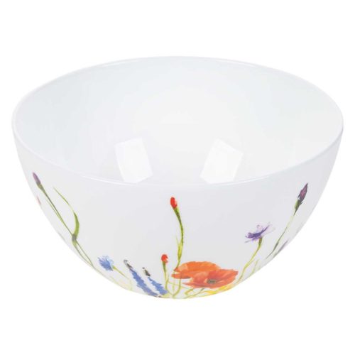 салатник ZAPEL Fleurs des champs flowers 20см 2,1л фарфор