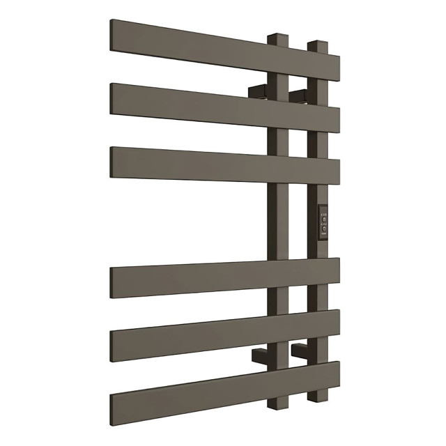 полотенцесушитель электрический STOUT Neosoul Quadro 700х500мм 167Вт графит