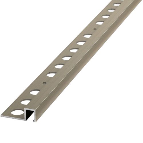 профиль для плитки ЛУКА алюм. кант П 10х2700мм шампань