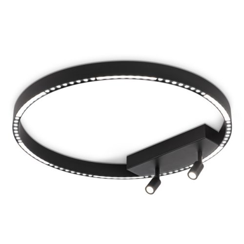 люстра потолочная AMBRELLA Comfort LED 40Вт 6400К 2800Лм черный