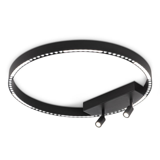 люстра потолочная AMBRELLA Comfort LED 40Вт 6400К 2800Лм черный