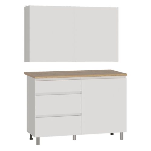 кухонный гарнитур ПРОМО Виво 1200х600мм белый ЛДСП