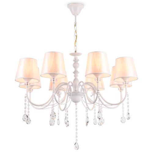 люстра подвесная AMBRELLA Traditional E27х8 40Вт белый