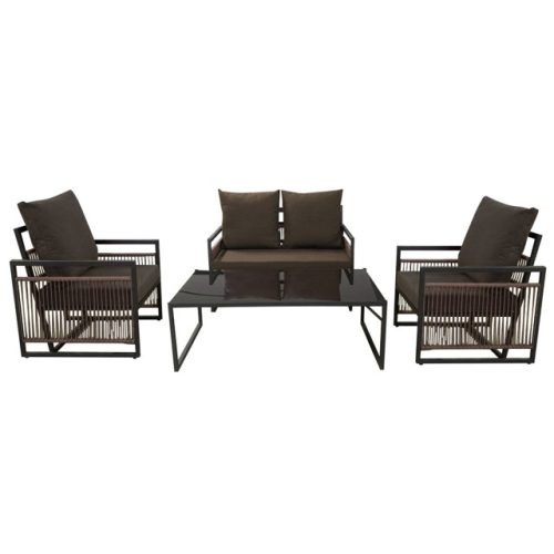 комплект мебели Копер диван 122х75х84см два кресла 75х63х83см стол 132х75х46см