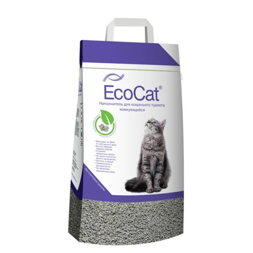 наполнитель ECOCAT комкующийся 4кг