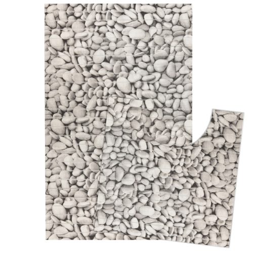 набор ковриков ВИЛИНА Виктория 50х85см 50х52см ПВХ камни