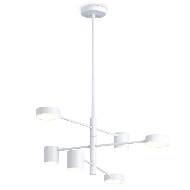 люстра потолочная AMBRELLA Comfort LED 36Вт 6400К 2700Лм белый