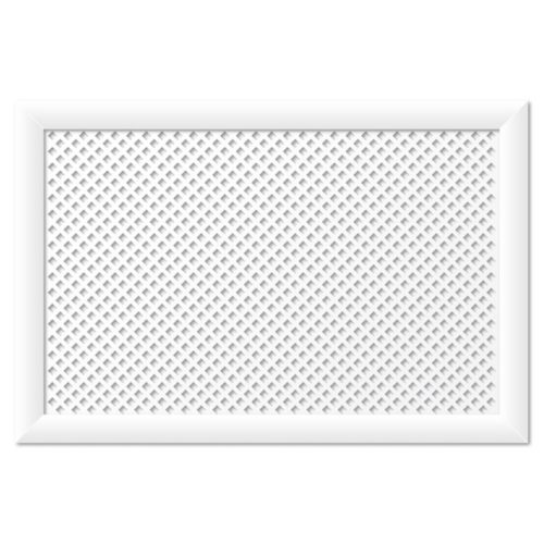 экран для радиатора Глория 90х60см белый