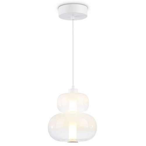 светильник подвесной светодиодный AMBRELLA High Light 12Вт 3000K белый/белый матовый