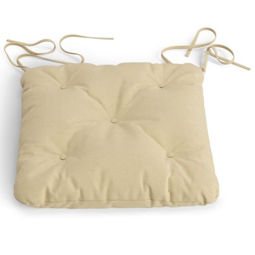 подушка для стула Дженни 400х400х70мм ткань оксфорд бежевый