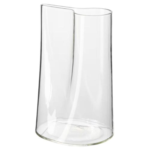 ваза TODELIA Венздей 21см стекло прозрачная