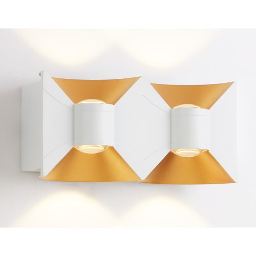 светильник уличный настенный AMBRELLA Garden LED 4200K 11Вт белый золото