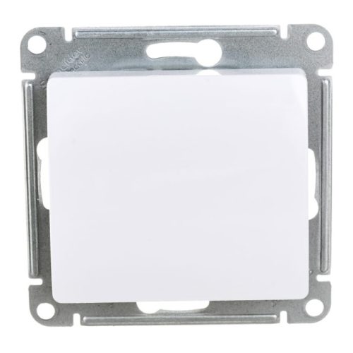 переключатель 1-клавишный SYSTEME ELECTRIC Glossa белый