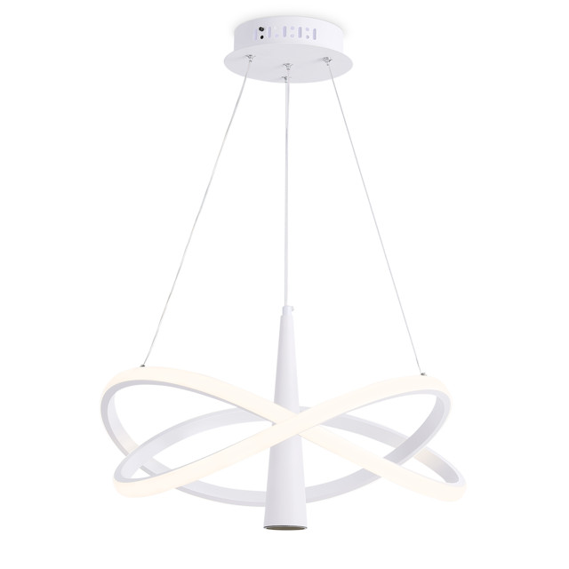 люстра подвесная AMBRELLA Comfort LED 47Вт 6400К 3525Лм ПДУ белый