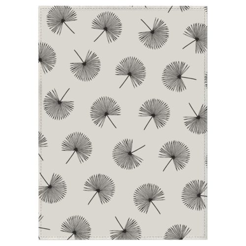 полотенце кухонное Одуванчики 39х60см серое, арт.ПЛ 6045 Одуван