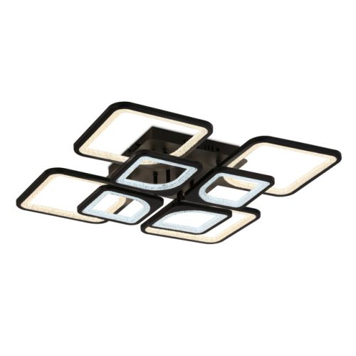 люстра потолочная AMBRELLA Acrylica LED 150Вт 6400К 11250Лм ПДУ черный