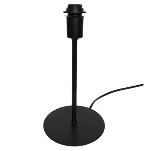 лампа настольная 1хЕ14х40Вт без абажура черный