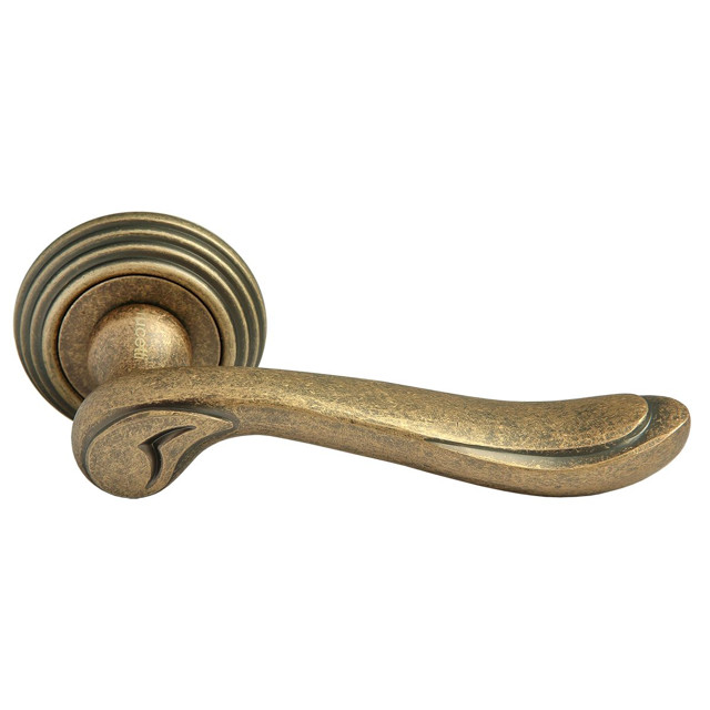 ручка дверная RUCETTI RAP-CLASSIC-L 6 OMB античная бронза
