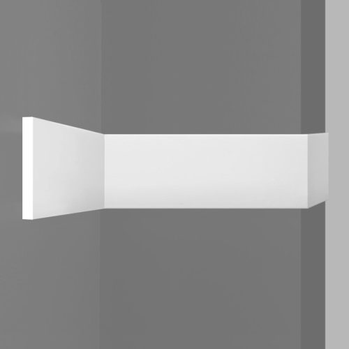 молдинг DECOMASTER 2900х7х70мм белый, арт.D307