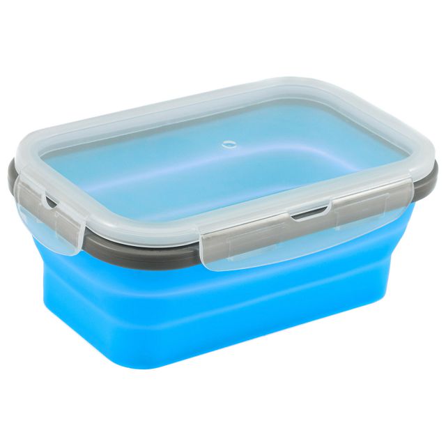 контейнер для продуктов MALLONY Migliore 0,54л 16x10,5x6см 4 замка прямоугольный складной пластик, с