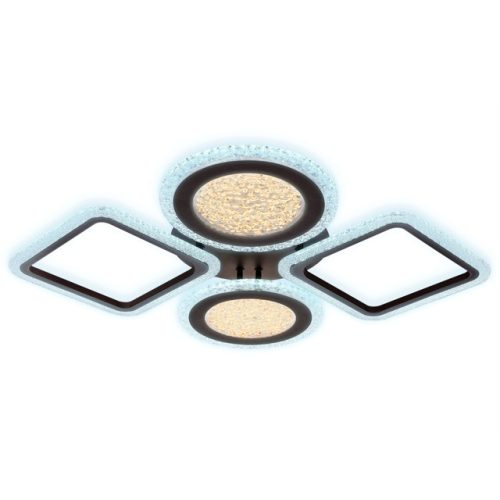 люстра потолочная AMBRELLA Acrylica LED 108Вт 6400 К8100Лм ПДУ кофе