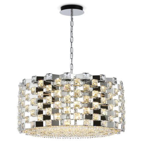 люстра подвесная AMBRELLA High Light E14х18 40Вт хром/прозрачный