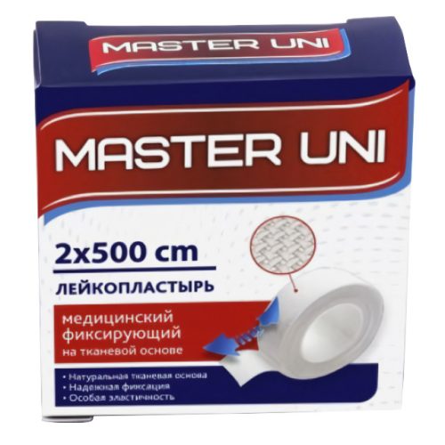пластыри MASTER UNI 2x500см 1шт
