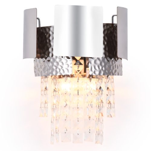 бра AMBRELLA Traditional E14х2 40Вт серебро/прозрачный