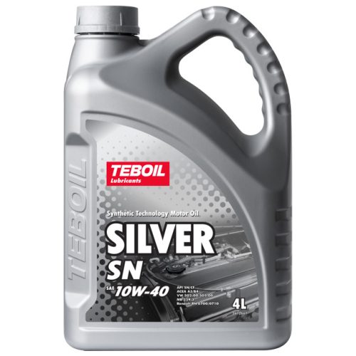 масло моторное TEBOIL Silver SN 10W40 4л