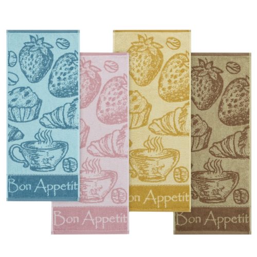 салфетка махр. ДМ Брэкфаст 30х70см в ассортименте, арт.ПЛ2702-3071