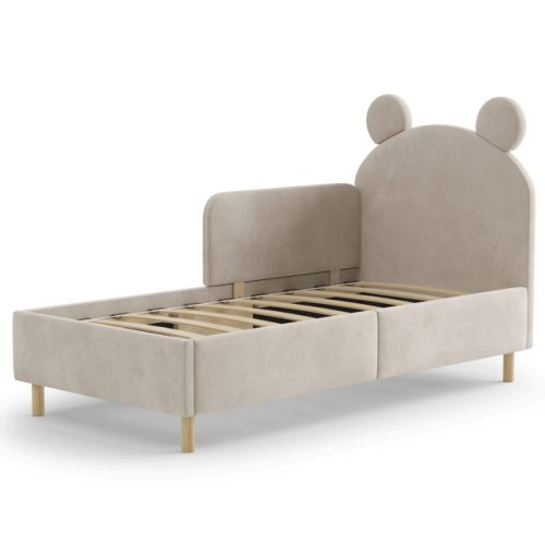 диван-кровать Энимал 1680х870х810мм велюр песочный