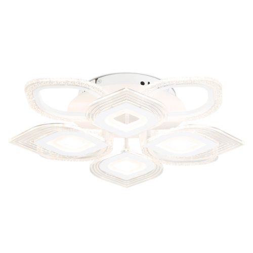 люстра потолочная AMBRELLA Acrylica LED 128Вт 6400K 9600Лм ПДУ белый