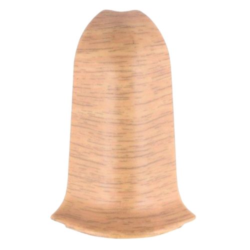 угол наружный для плинтуса ИДЕАЛ Классик 55 Дуб светлый  ПВХ