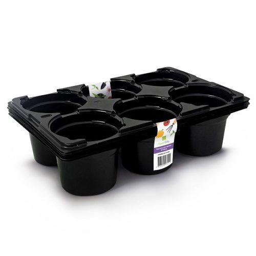 поддон для кассеты рассадной 80х80мм 6 ячеек 5шт