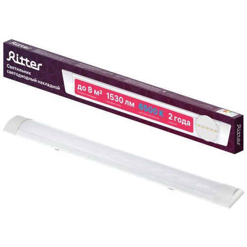 светильник светодиодный Ritter Line 600мм 18Вт 6500К 1530Лм IP20