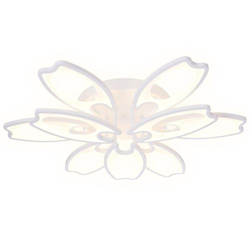 люстра потолочная AMBRELLA Acrylica LED 162Вт 6400К 12150Лм ПДУ белый