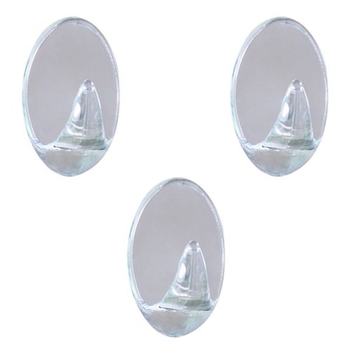 крючок одинарный TATKRAFT Beiner самоклеющийся пластик 3шт