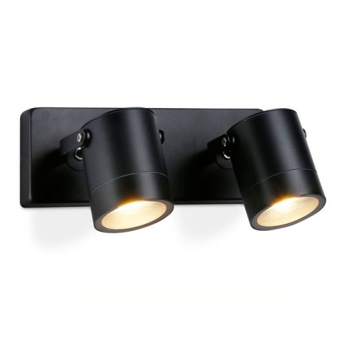 светильник уличный настенный AMBRELLA Garden GU10х2 35Вт поворотный черный