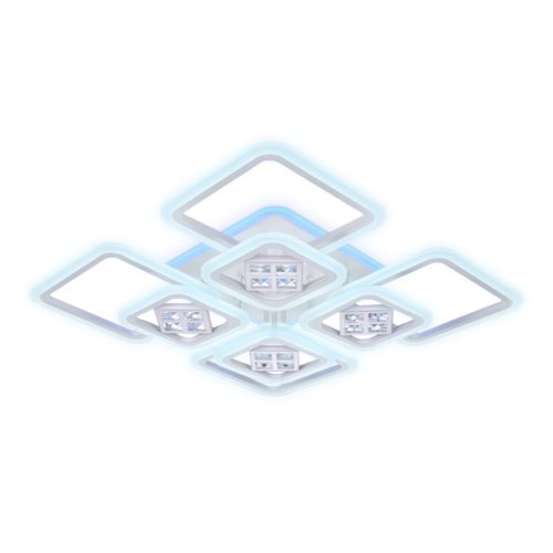 люстра потолочная AMBRELLA Acrylica LED 176Вт 6400К 13200Лм ПДУ белый