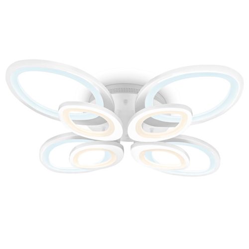 люстра потолочная AMBRELLA Acrylica LED 134Вт 6400К 10050Лм ПДУ белый